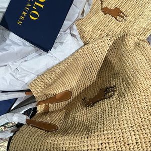 rafia medium north south tote